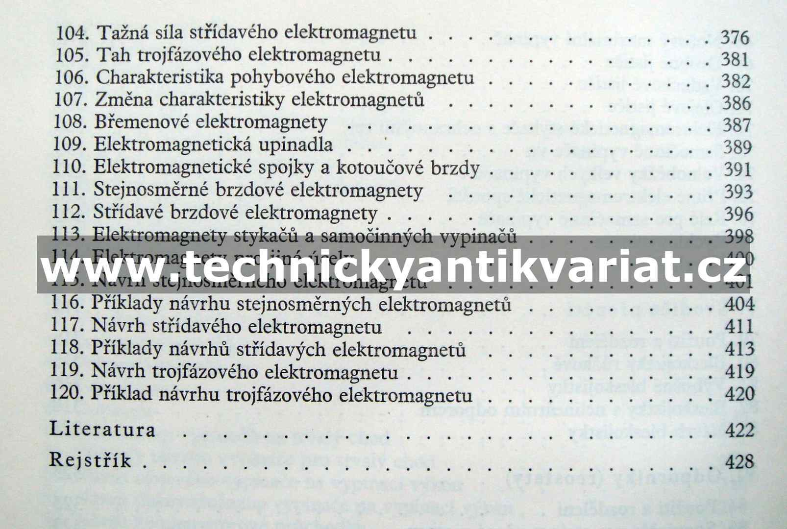 Elektrické přístroje spínací, ochranné a řídící