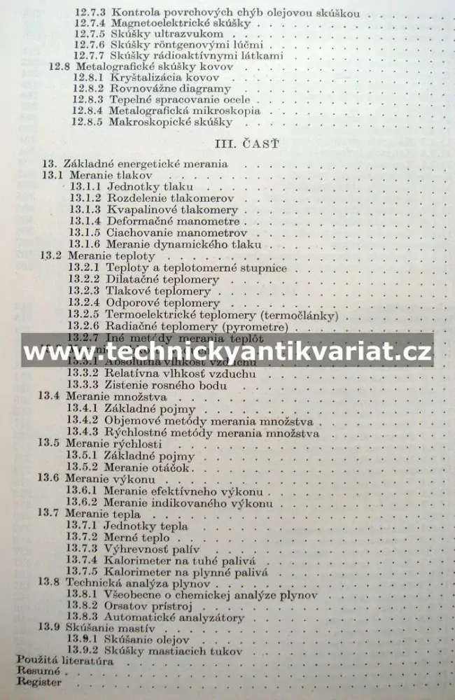 Meranie v strojárstve - Vysloužil, Zelko (1962)