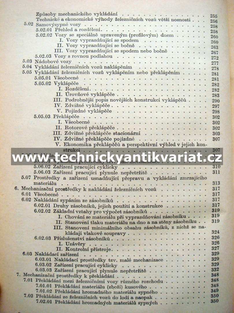 Ložné práce v dopravě - F. Renta (1963)