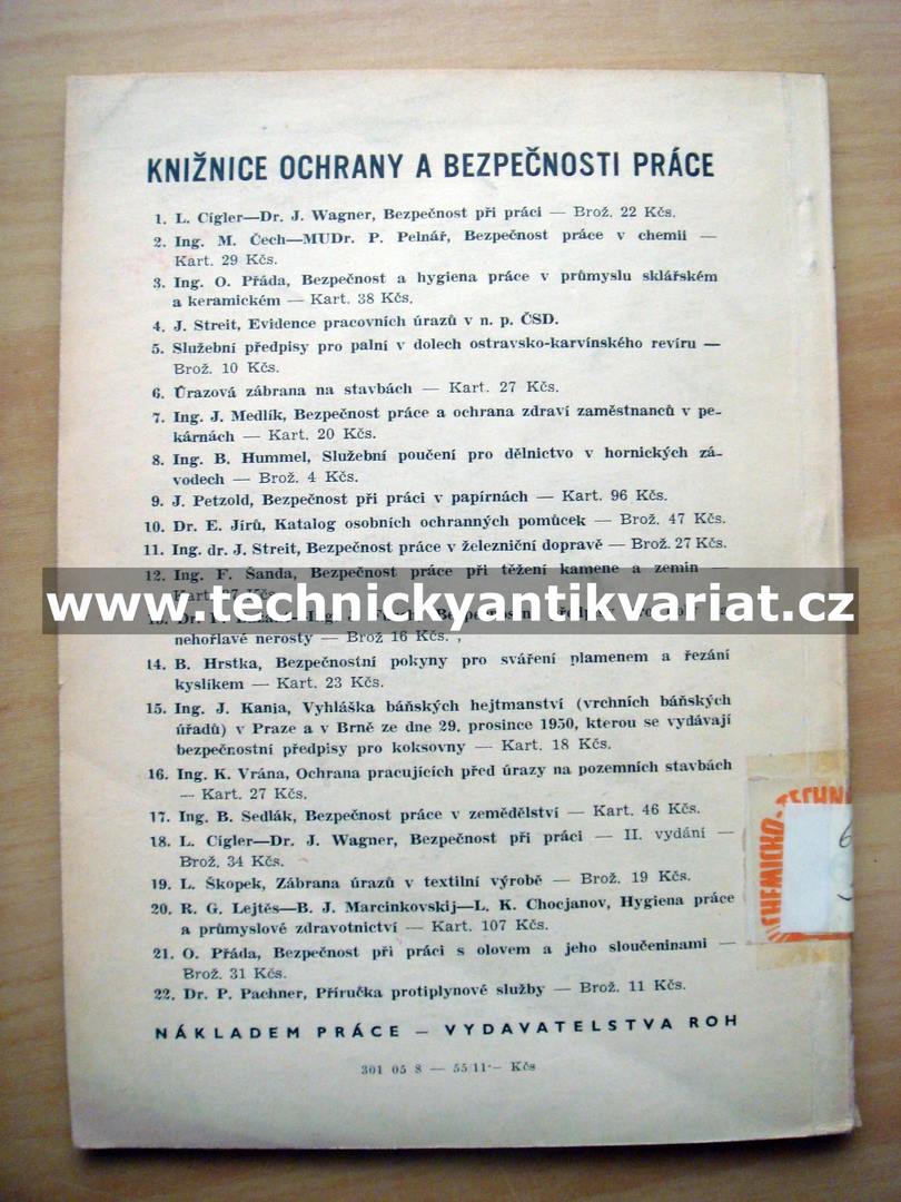 Bezpečnostní technika ve vnitrozávodní dopravě