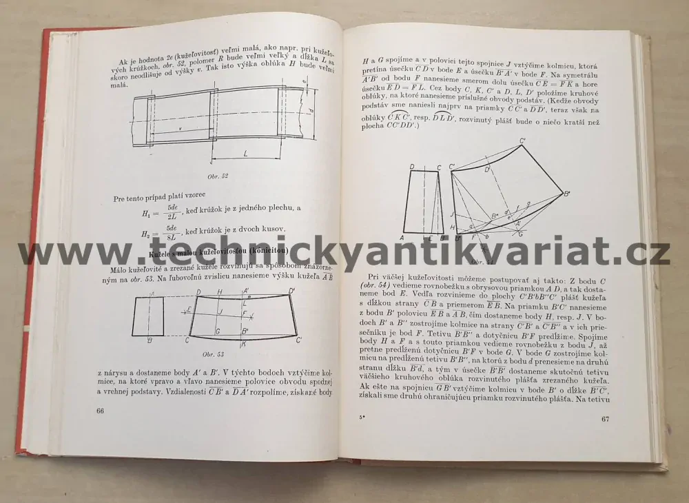 Rozvinovanie telies z plechu - Oskar Fukasz (1956)