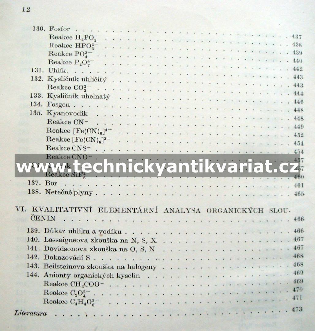 Analytická chemie kvalitativní
