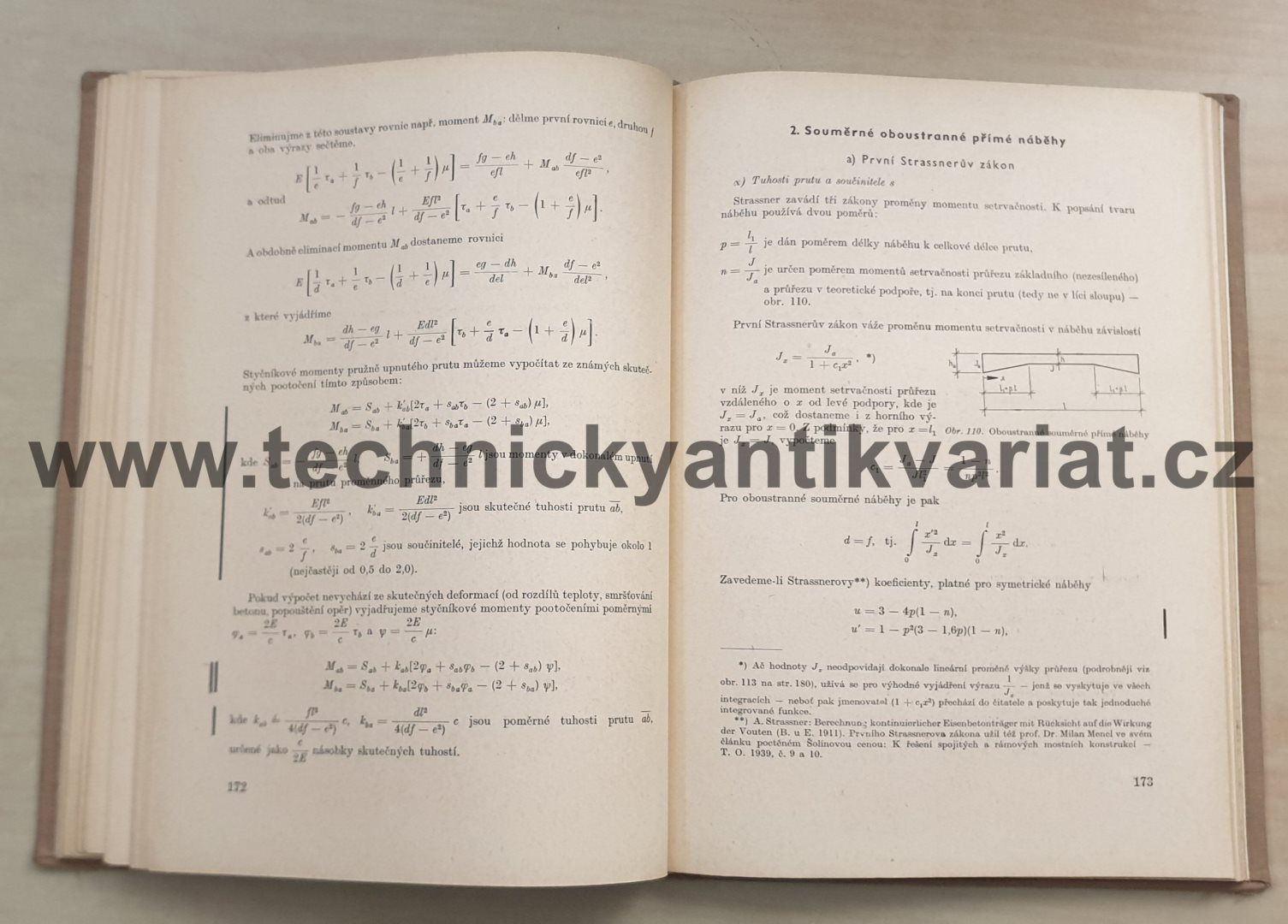 Statika železobetonových konstrukcí I. - Antonín Jílek (1961)