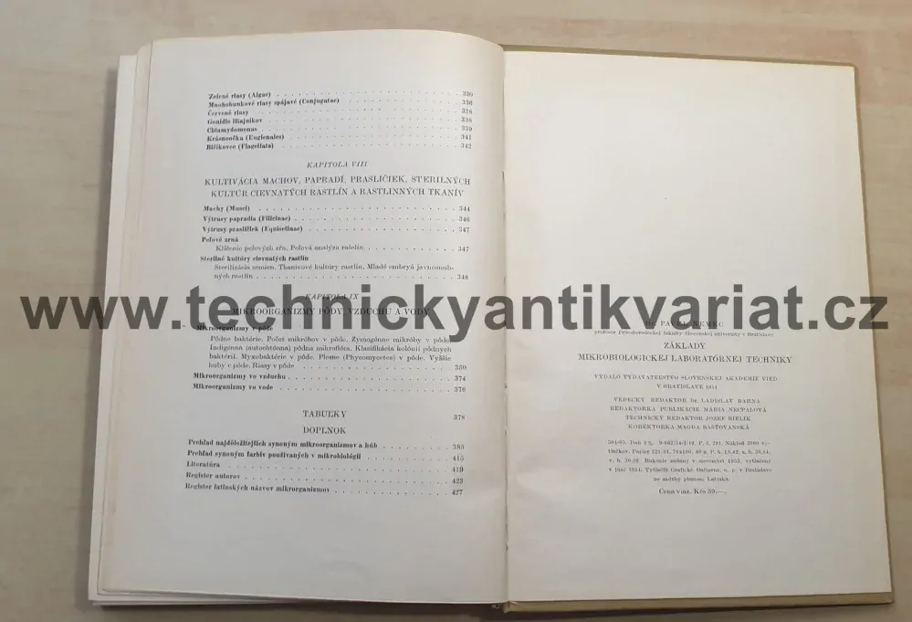 Základy mikrobiologickej laboratornej techniky - P. Němec (1954)