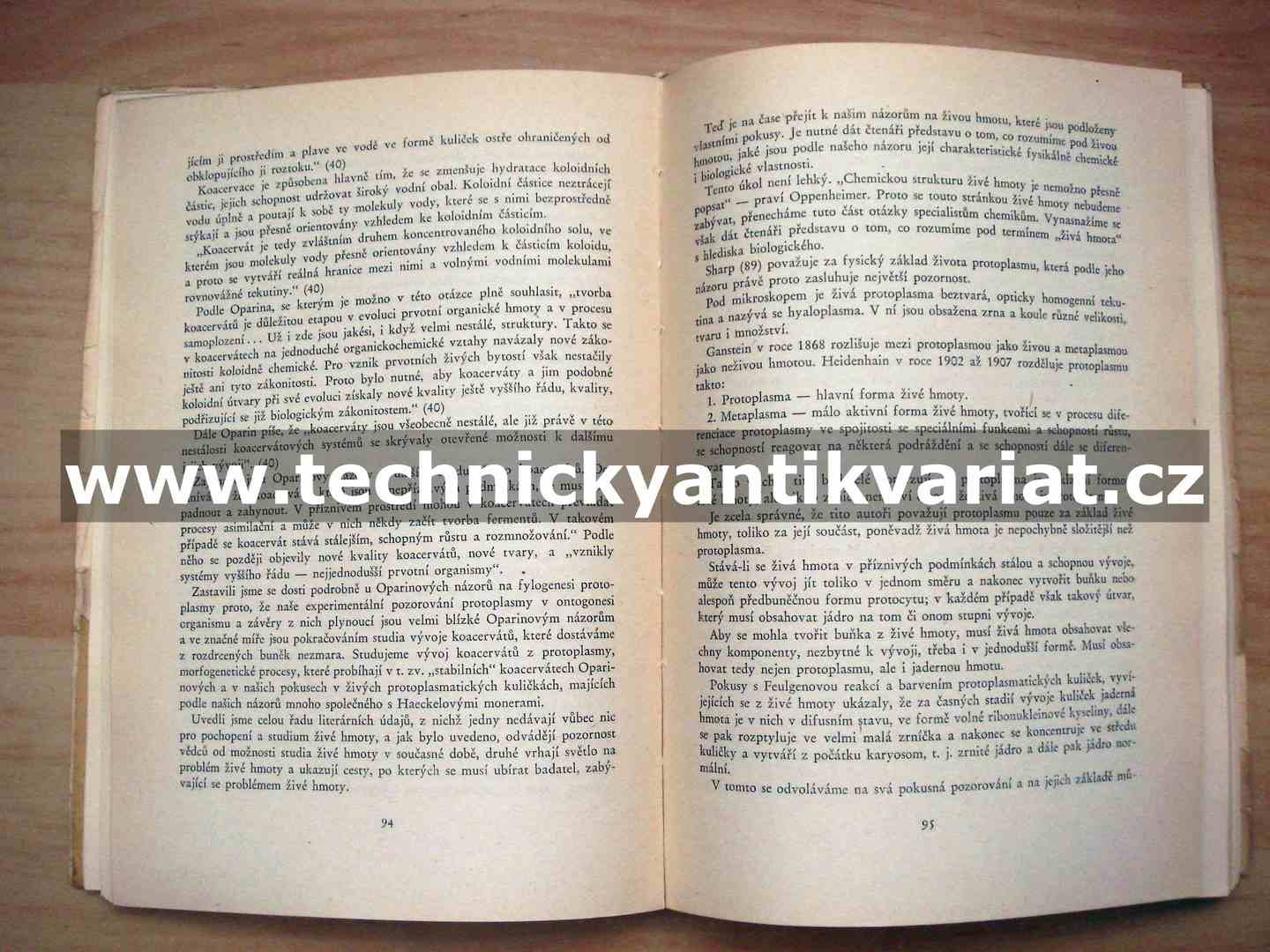Vznik buněk ze živé hmoty a úloha živé hmoty v organismu