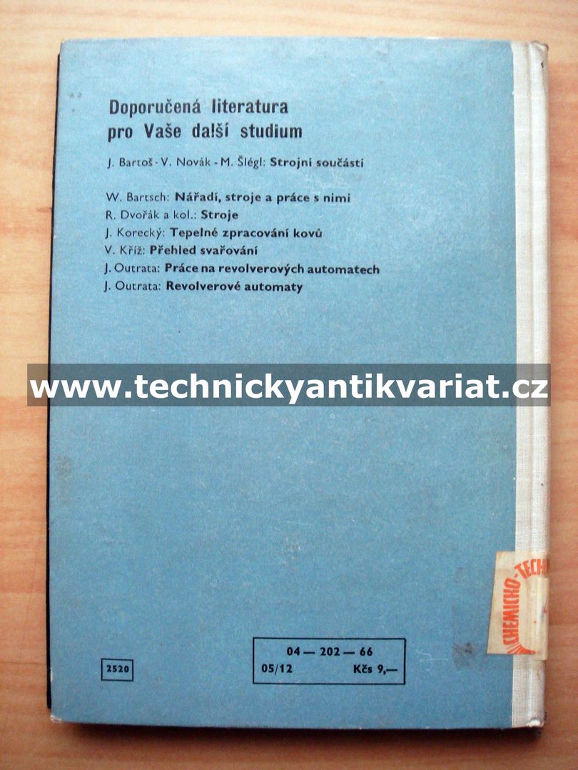 Stroje a zařízení Části strojů a mechanismy strojů - Karel Jech (1966)
