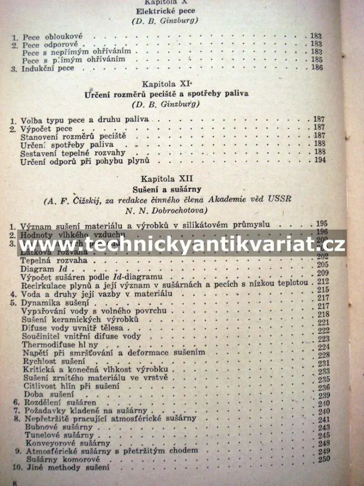 Pece a sušárny v silikátovém průmyslu