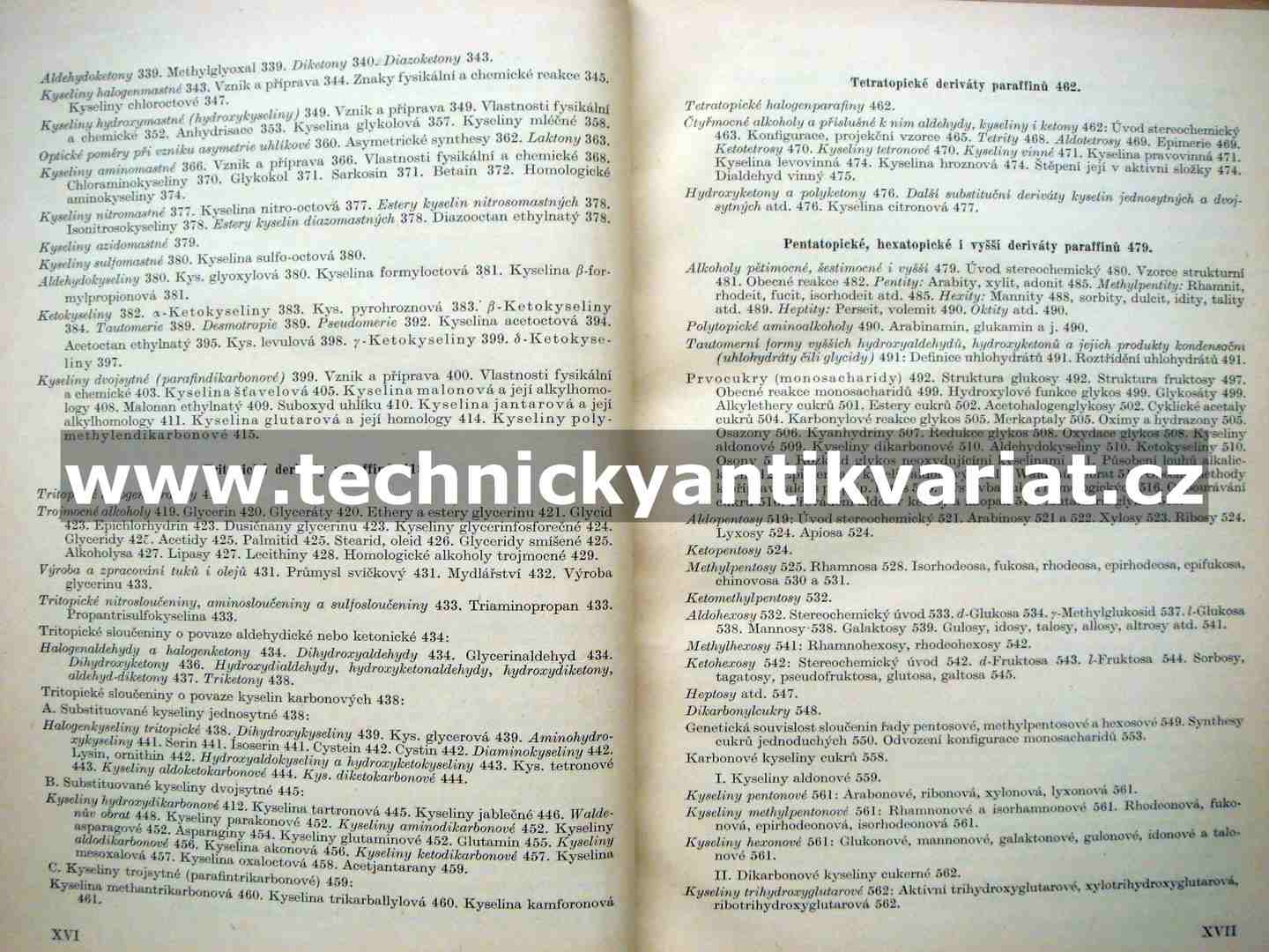 Chemie organická I.