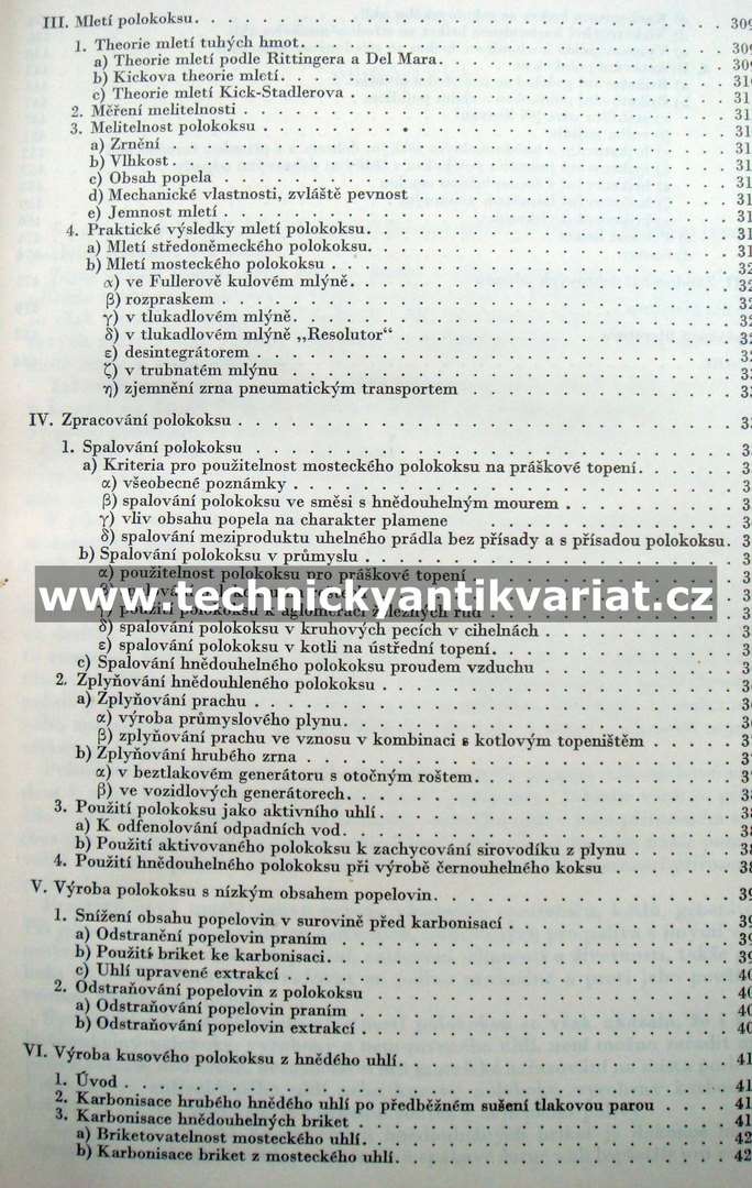 Nízkotepelná karbonisace a tepelné zpracování hnědého uhlí