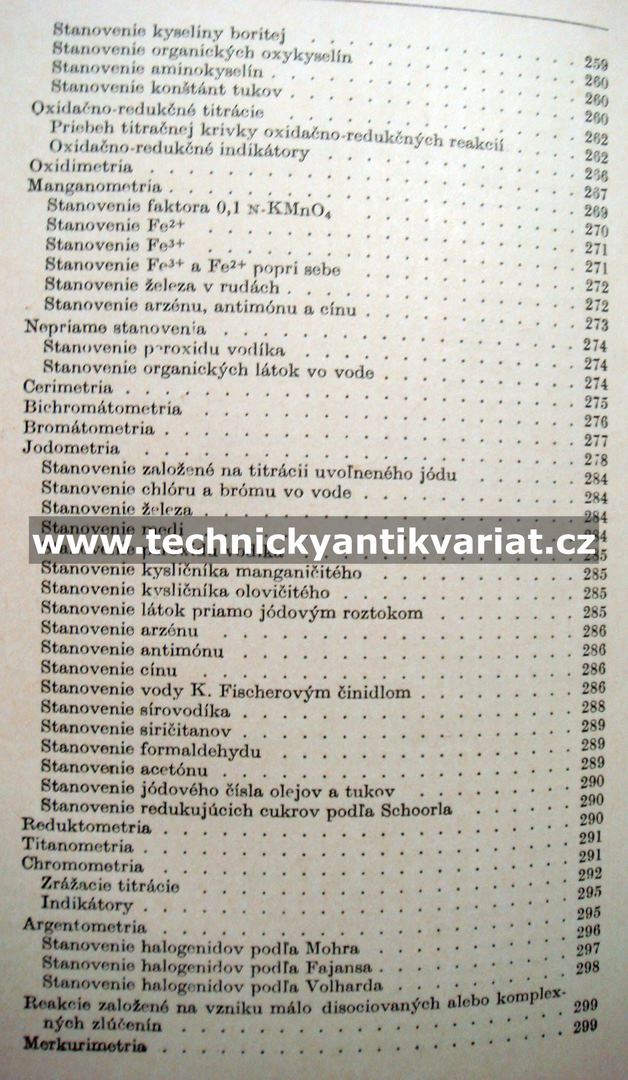 Prehľad analytickej chémie