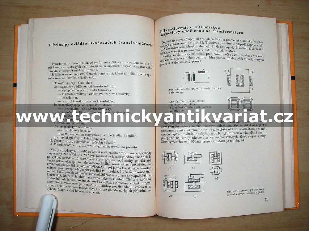Transformátory pro obloukové svařování - Kruml, Štefl (1979)