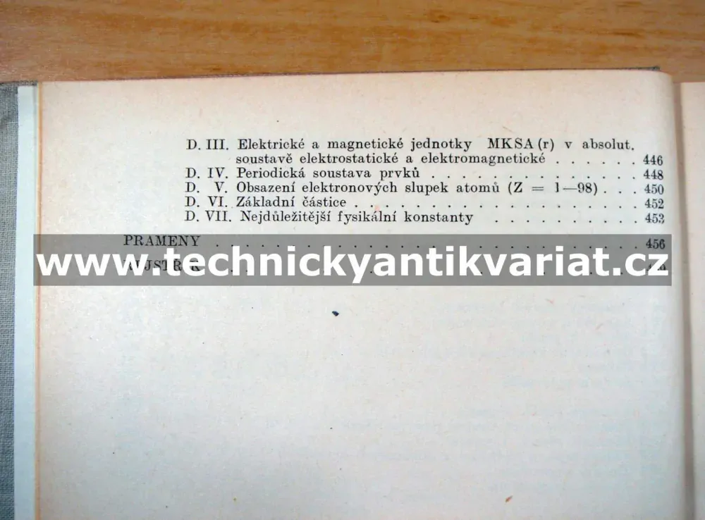 Úvod do molekulové a atomové fysiky - Z. Hořák (1955)