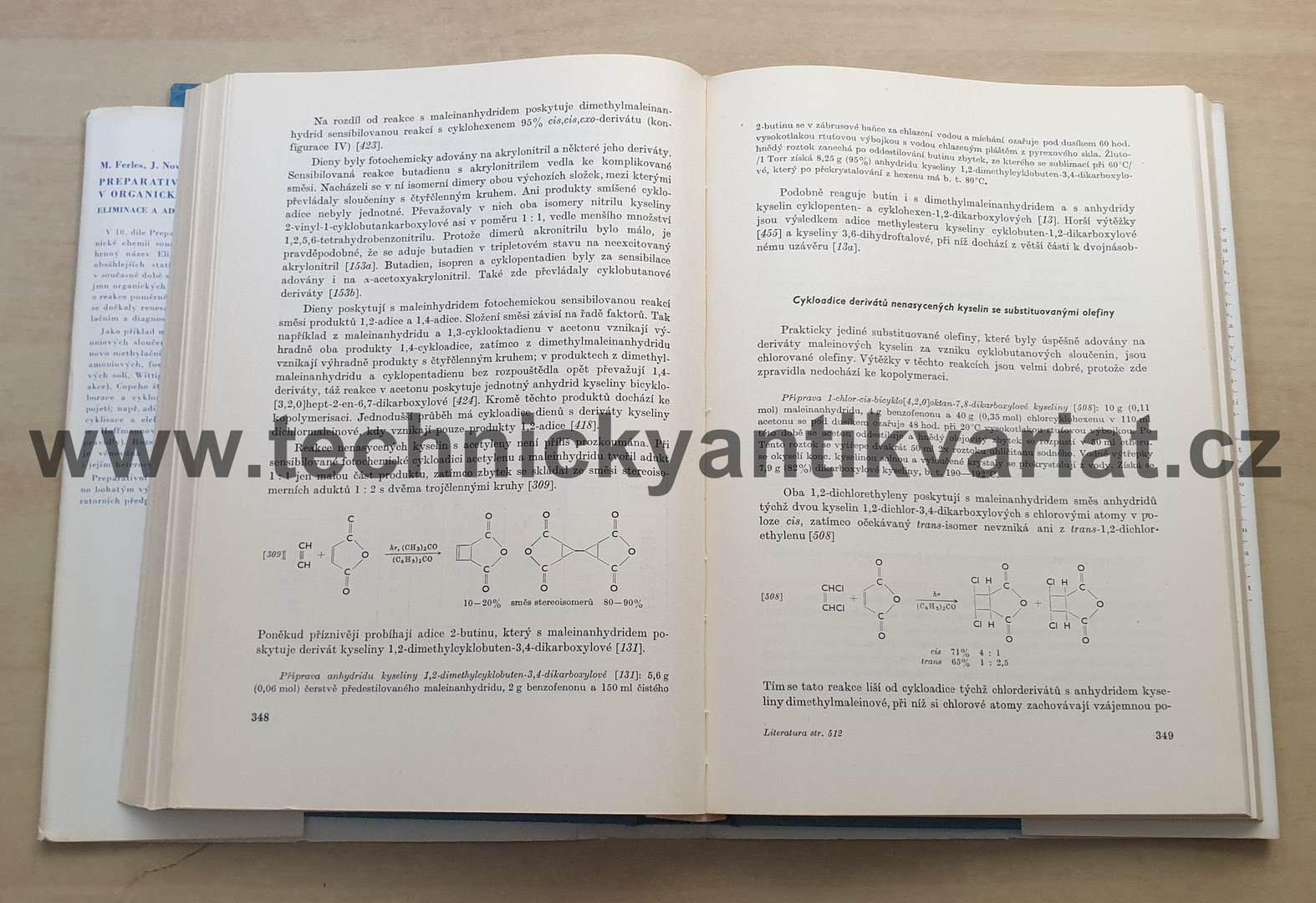 Preparativní reakce v organické chemii X. Eliminace a adice (1975)