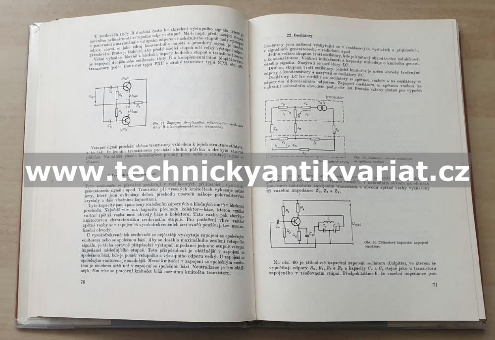 Kurs elektronických obvodů pro průmyslovou automatiku - Hrázský, Andrle (1976)