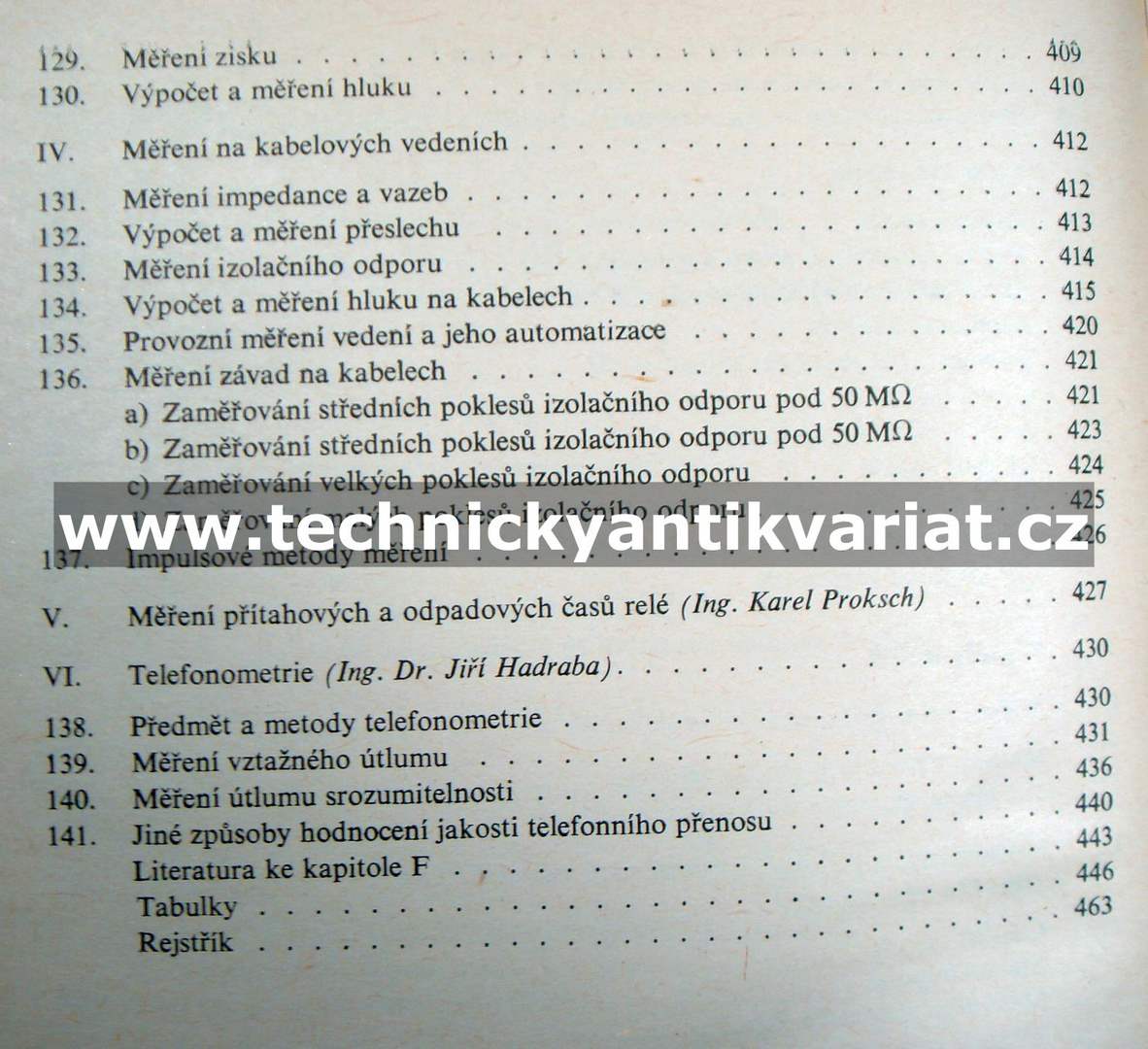 Elektrotechnika XVII - Sdělovací technika ve vedeních - Otakar Klika