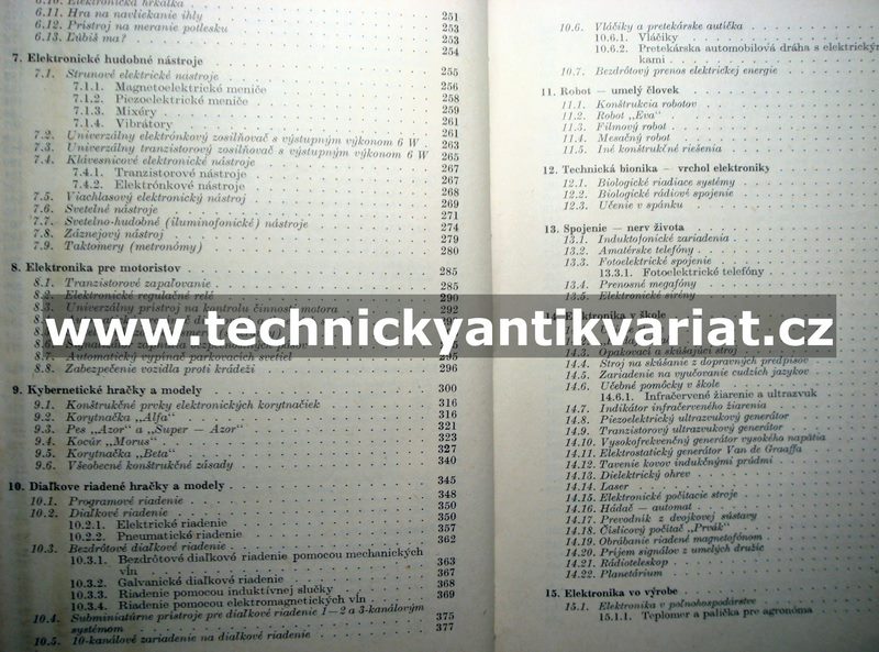 Amatérské elektronické modely - Janusz Wojciechowski (1972)