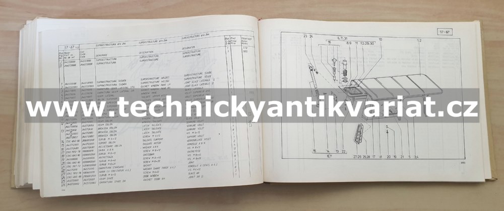 Aro 24 - katalog náhradních dílů