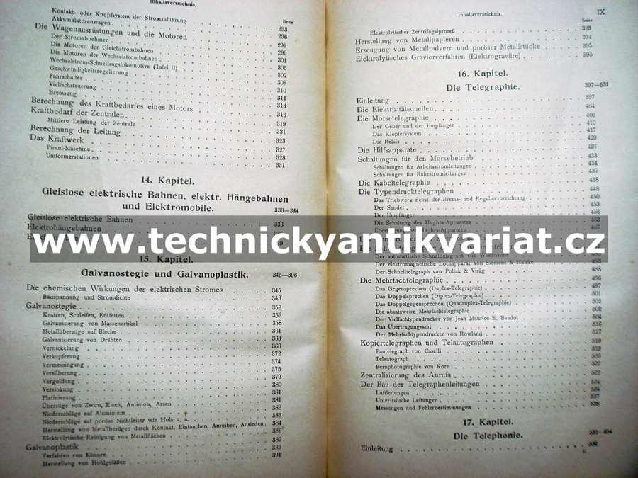 Die Schule des Elektrotechnikers. Lehrhefte für die angewandte Elektricitätslehre. 4 Bände - Alfred Holz