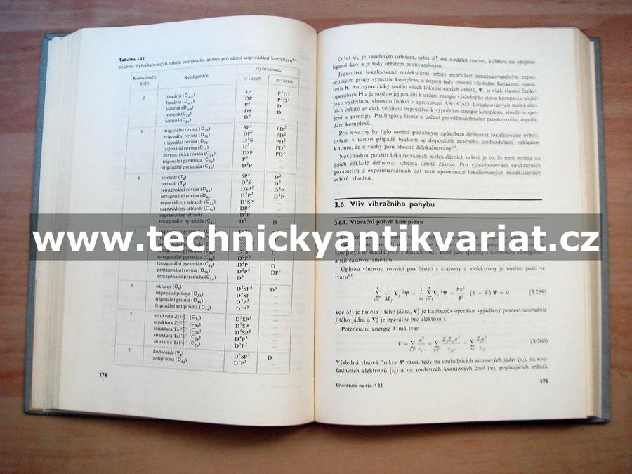 Struktura a vlastnosti koordinačních sloučenin - A. A. Vlček