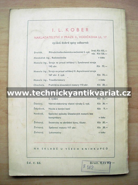 Elektrické přístroje - Ladislav Homola (1949)
