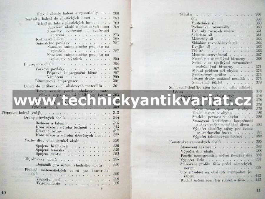 Příručka balení strojírenských výrobků - Růžička, Vrabec (1962)
