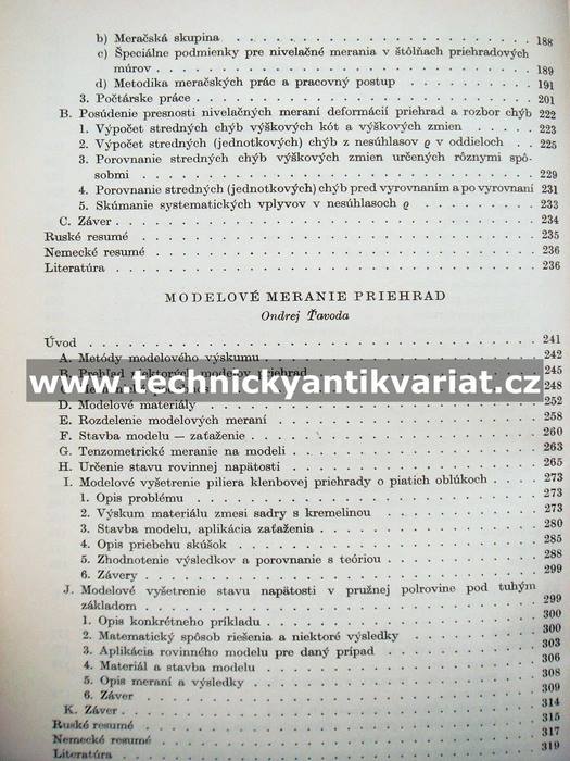 Nové metody meranie na priehradách - Bolf, Čermák, Mejzlík, Marčát, Ťavoda (1959)