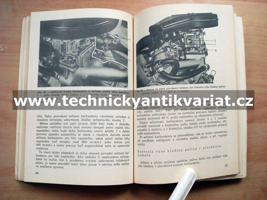 Moskcich 412 427 437 - návod k obsluze (1974)