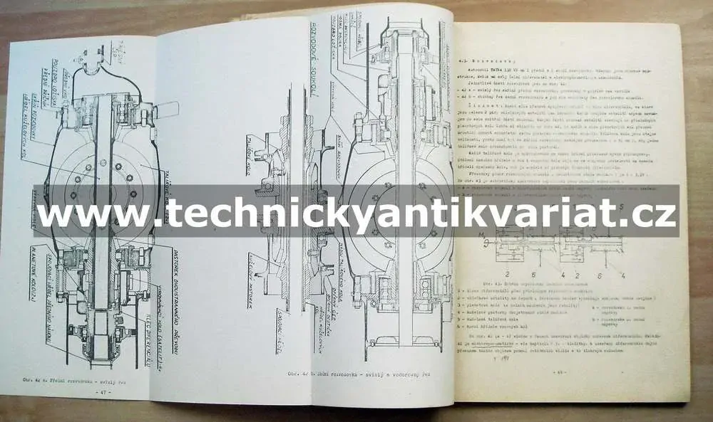 Tatra 138 VN - učební texty automobilu (1971)