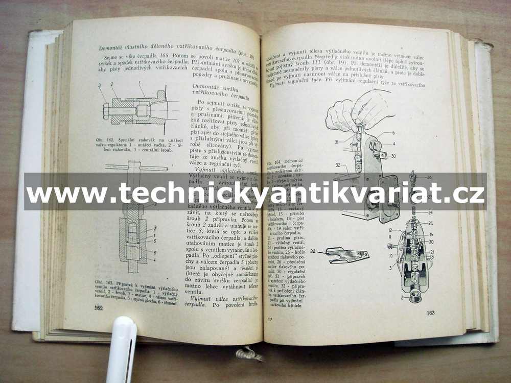 Teorie, zkoušení a údržba palivové soustavy vznětových motorů - Sáblík (1961)