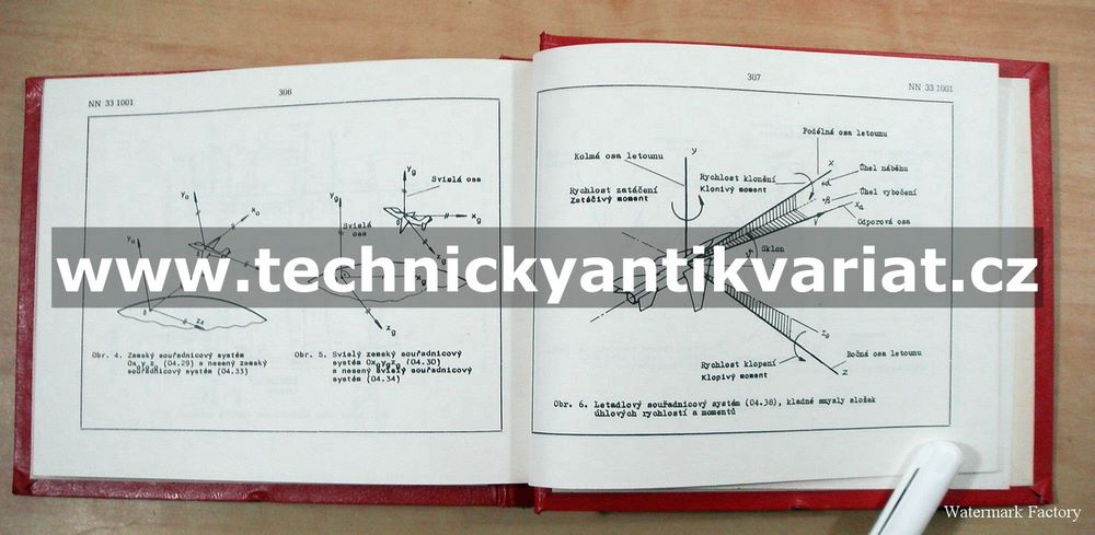 Aerodynamika a mechanika letu vojenských letadel - názvoslovná norma (1988)