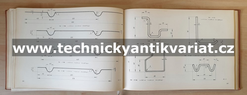 Technická příručka výroby a použití ocelových tenkostěnných profilů v MLR, NDR, PLR, SSSR A ČSSA (1968)
