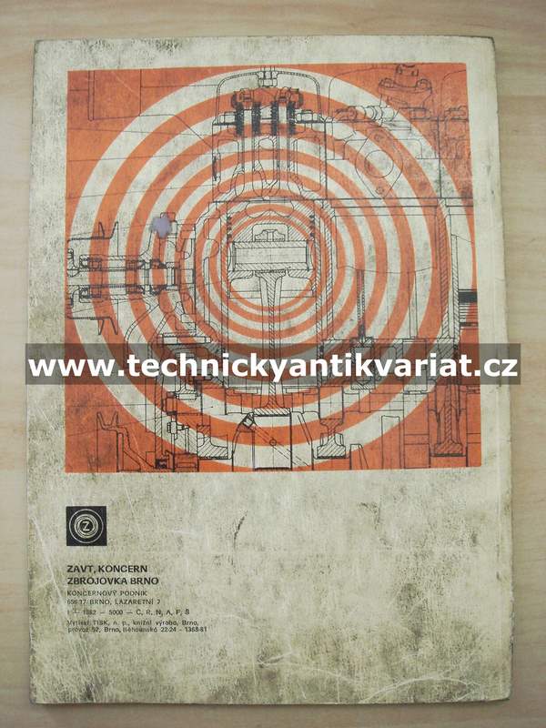 Zetor Motory 4901, 5901, 6901, 5001, 6001, 7001 - katalog náhradních dílů (1982)