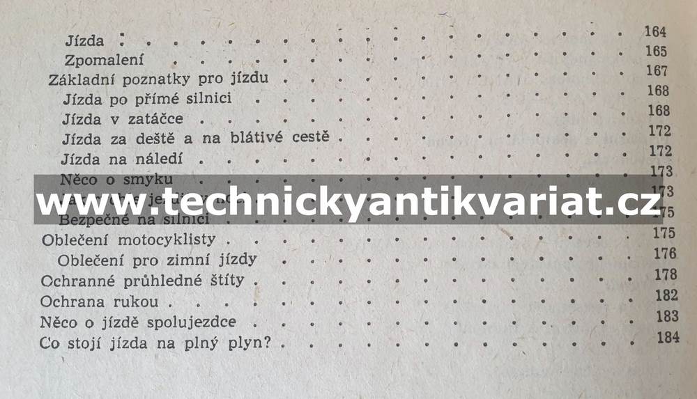 Učebnice řidiče malého motocyklu, motocyklu a skútru - Václav Raboch (1963)