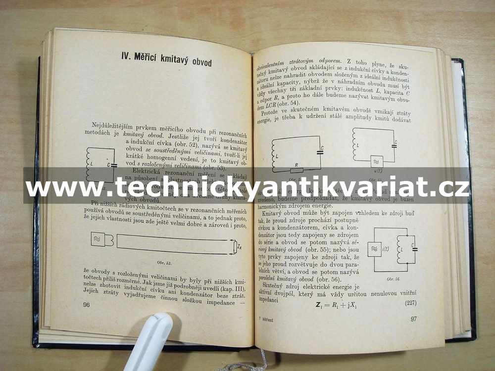 Měření rezonančními metodami - Haderka (1963)