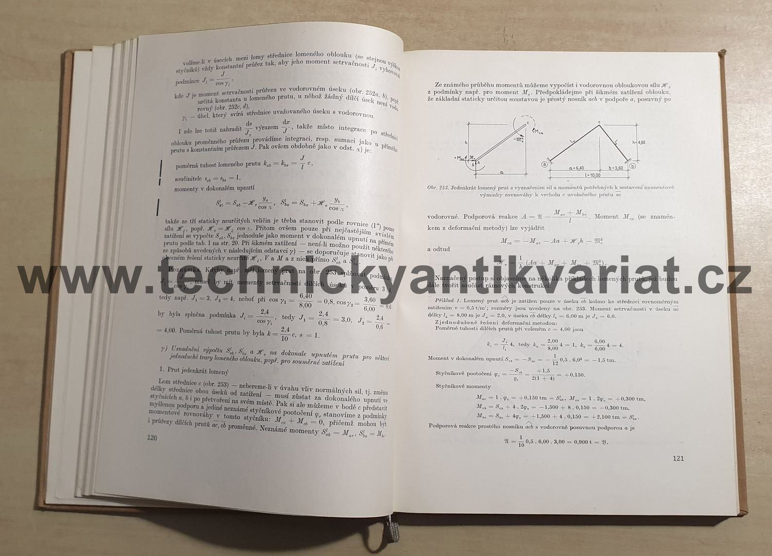 Statika železobetonových konstrukcí II. - Antonín Jílek (1963)