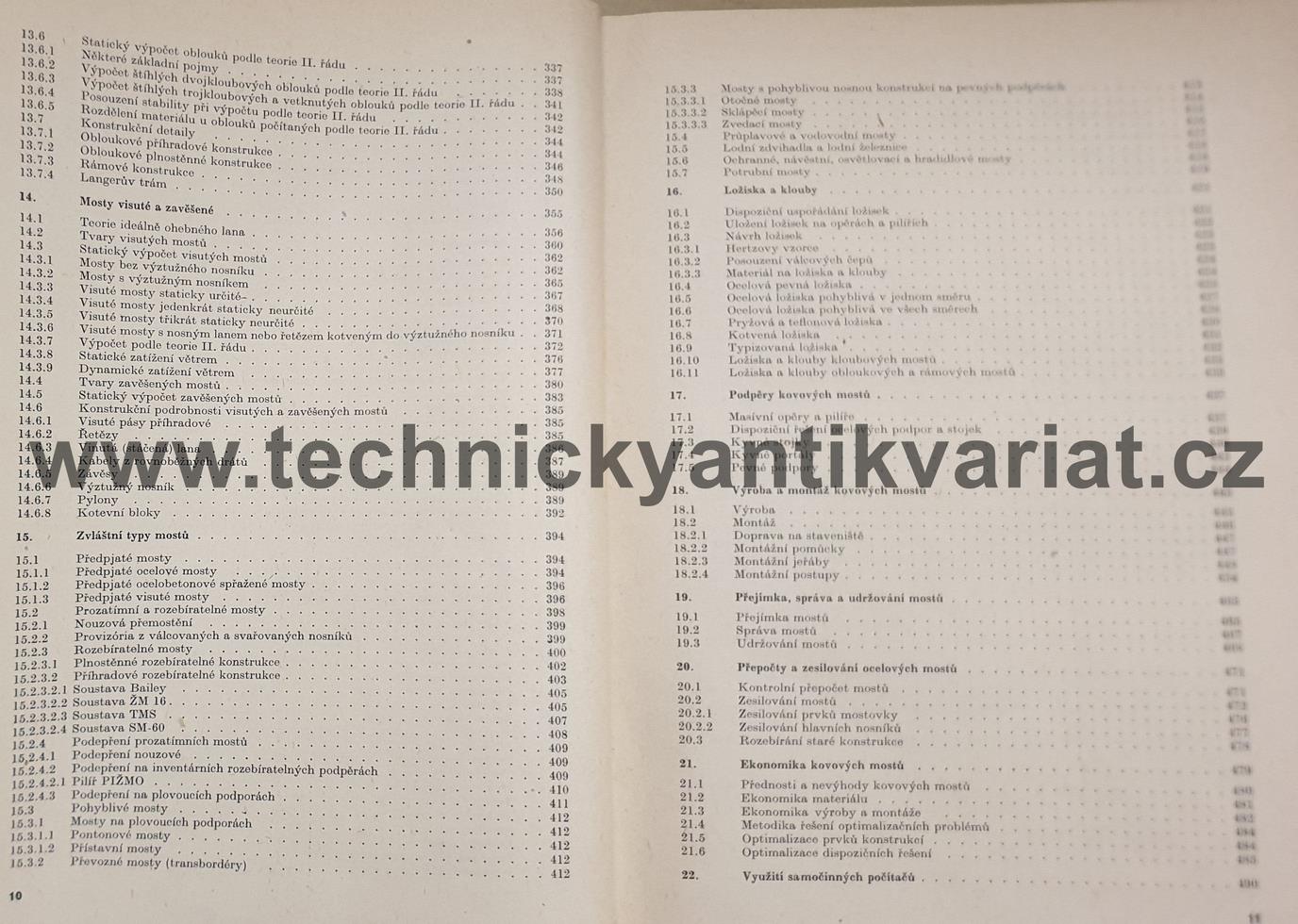 Kovové mosty - Schindler, Bureš (1975)
