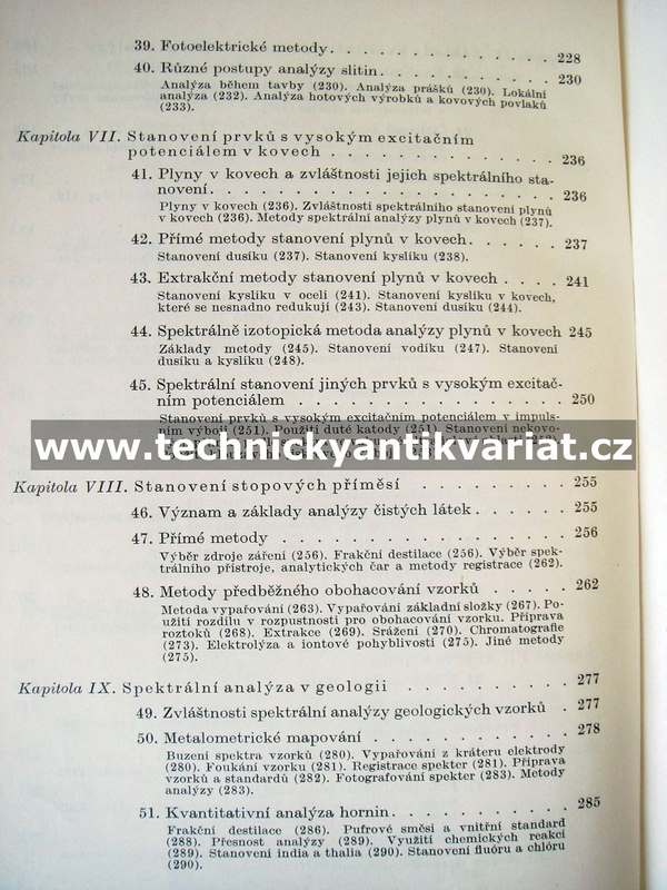 Spektrální analýza - Zajděl (1970)