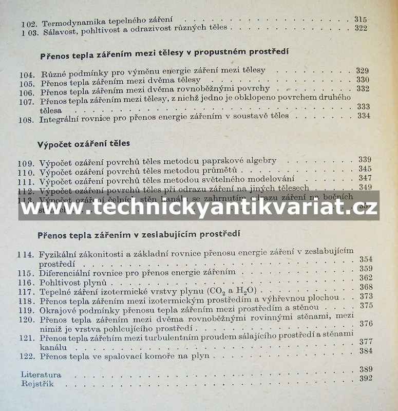 Sdílení tepla - Šorin (1968)