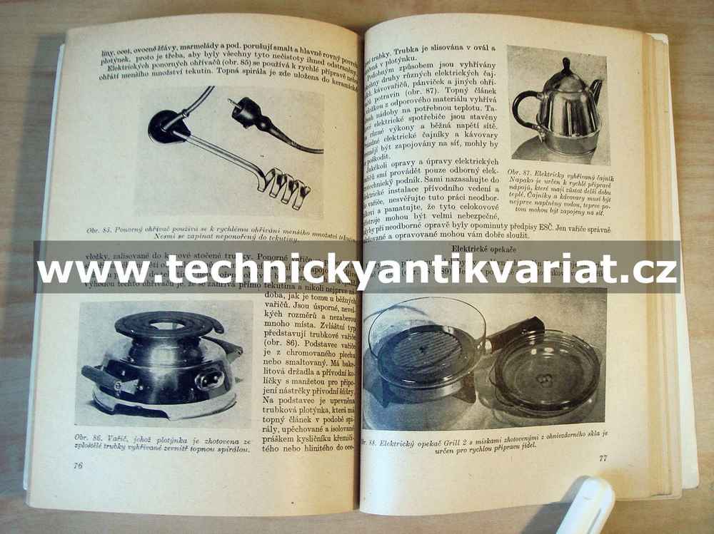 Elektrické spotřebiče v domácnosti - Jan Vrdlovec (1955)