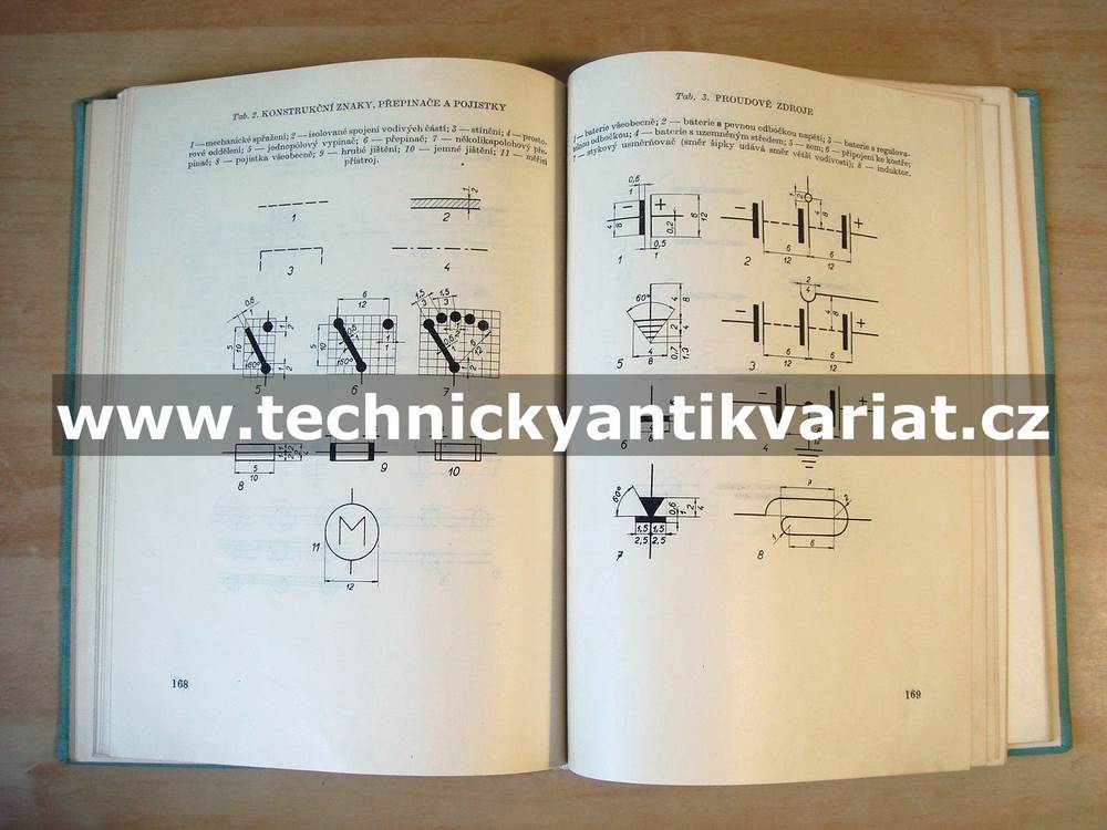 Kreslení schemat ve sdělovací technice - Otakar Klika (1954)