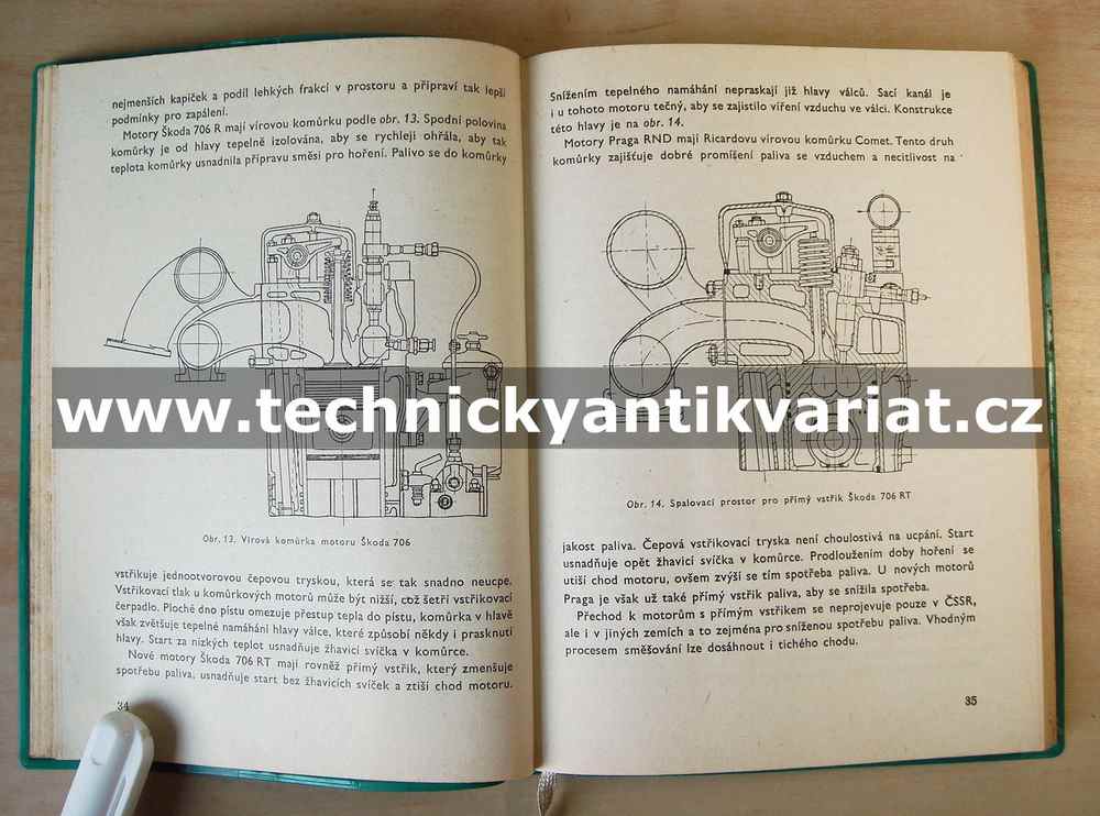 Údržba vstřikovacího zařízení naftových motorů - Julius Mackerle (1961)
