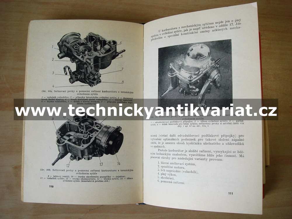 Škoda 110, 110L, 110L, 110LS, 110R - údržba a opravy vozů (1972)