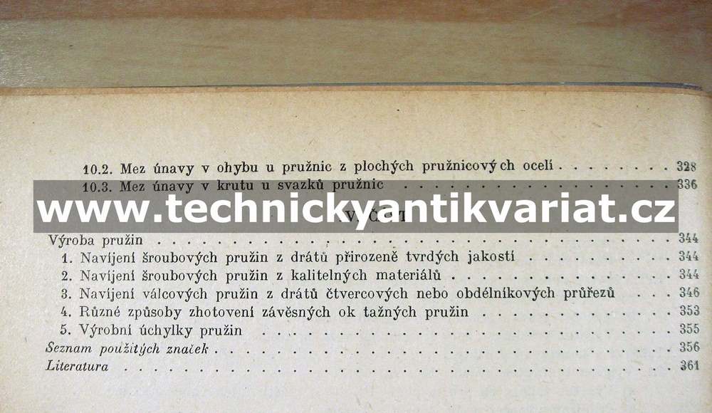Pružiny a svazky pružnic - Václav Blažek (1953)