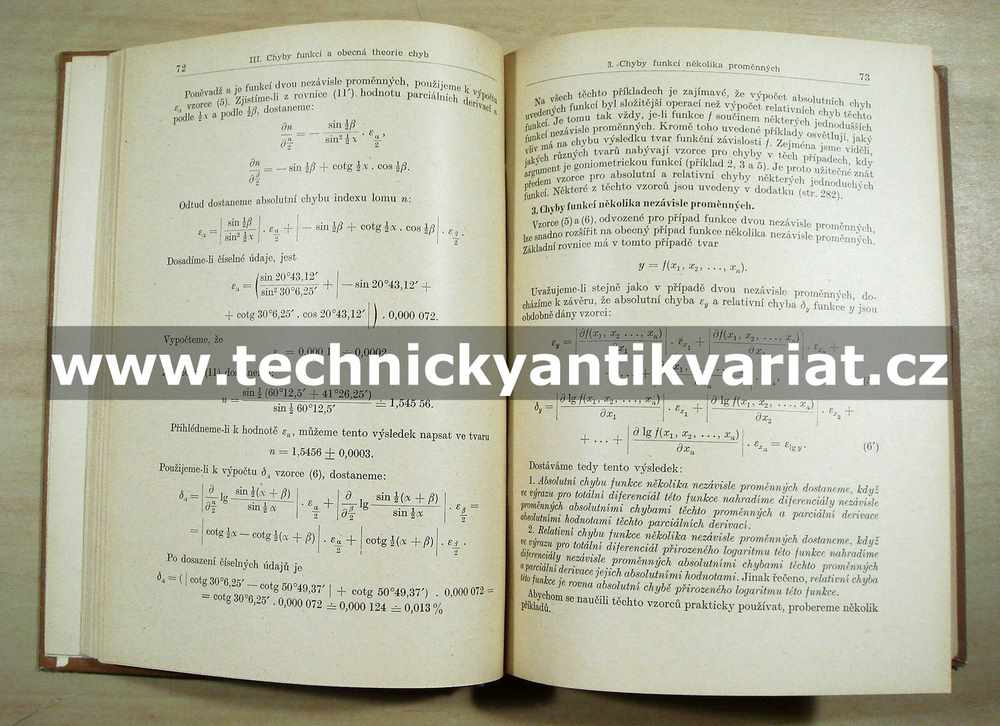 Matematické zpracování výsledků měření - Jakovlet (1958)