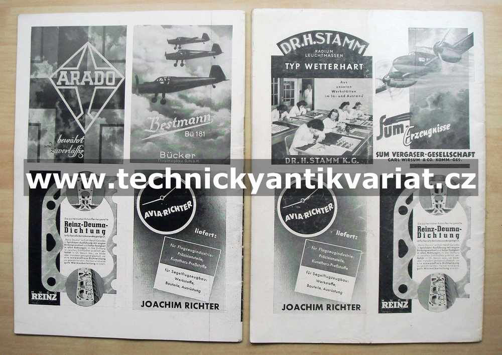 Deutsche luftwacht Ausgabe LUFTWISSEN (1943) 8KS