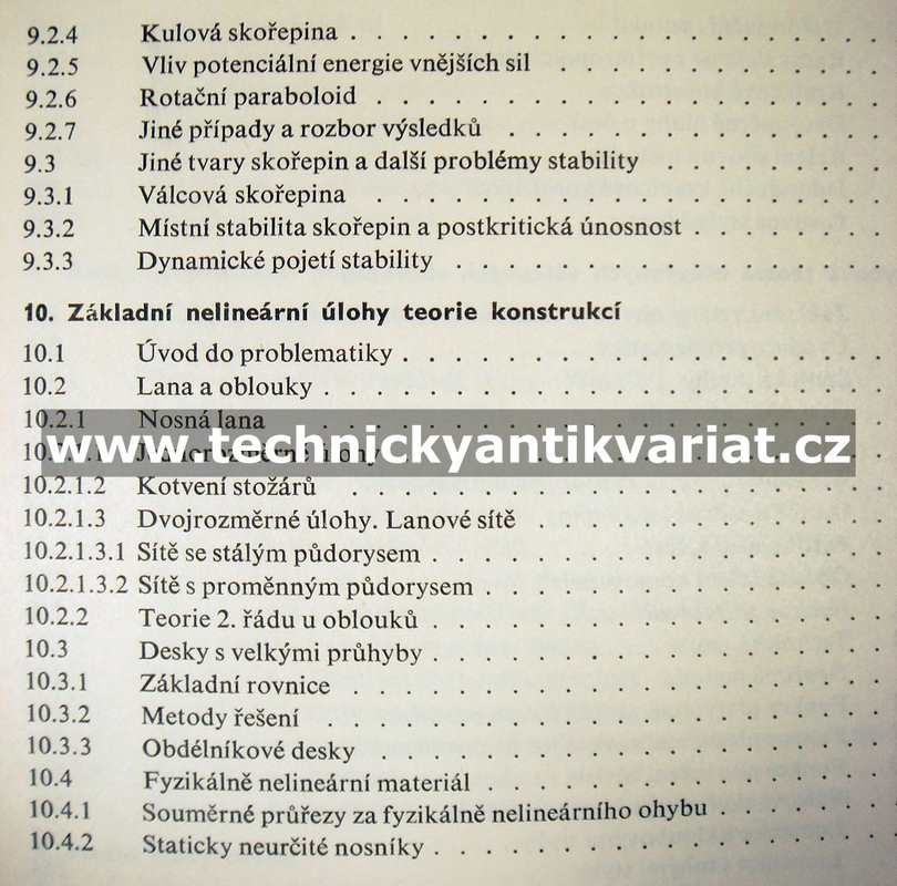 Vybrané stati z teorie stavebních konstrukcí - Kolář (1969)