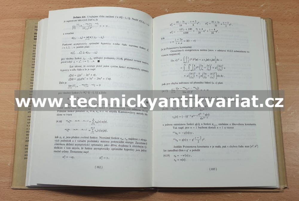 Úvod do matematické teorie pružných a pružně plastických těles - Nečas, Hlaváček (1983)