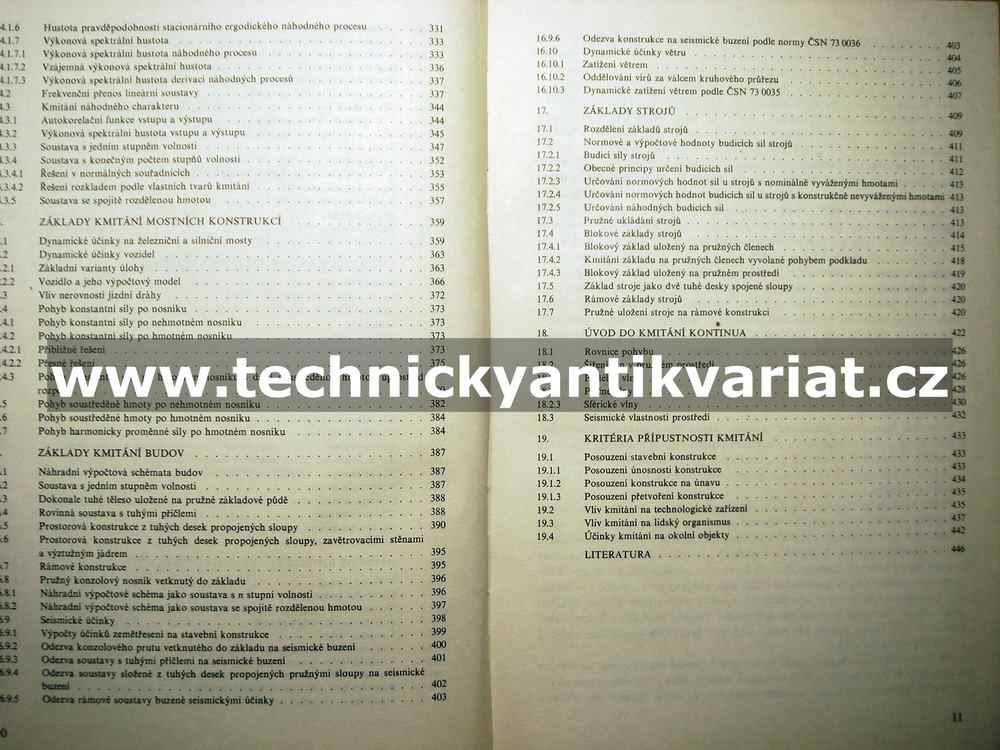 Dynamika stavebních konstrukcí - Baťa, Plachý, Trávníček (1987)