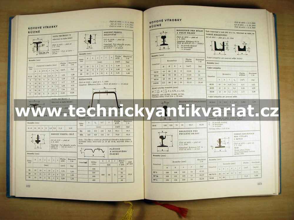 Stavební tabulky - M.Rochla (1970)