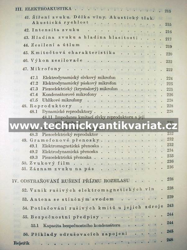 Elektrotechnika - Vostrý (1954)